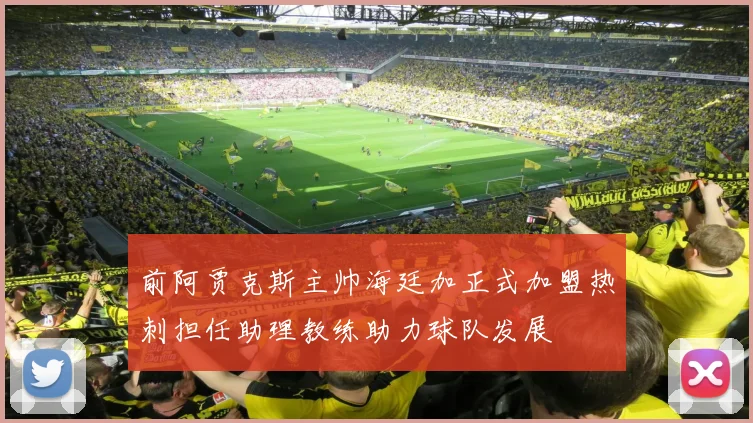 前阿贾克斯主帅海廷加正式加盟热刺担任助理教练助力球队发展